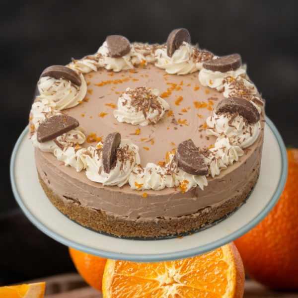 Terry's Chocolate Orange Cheesecake